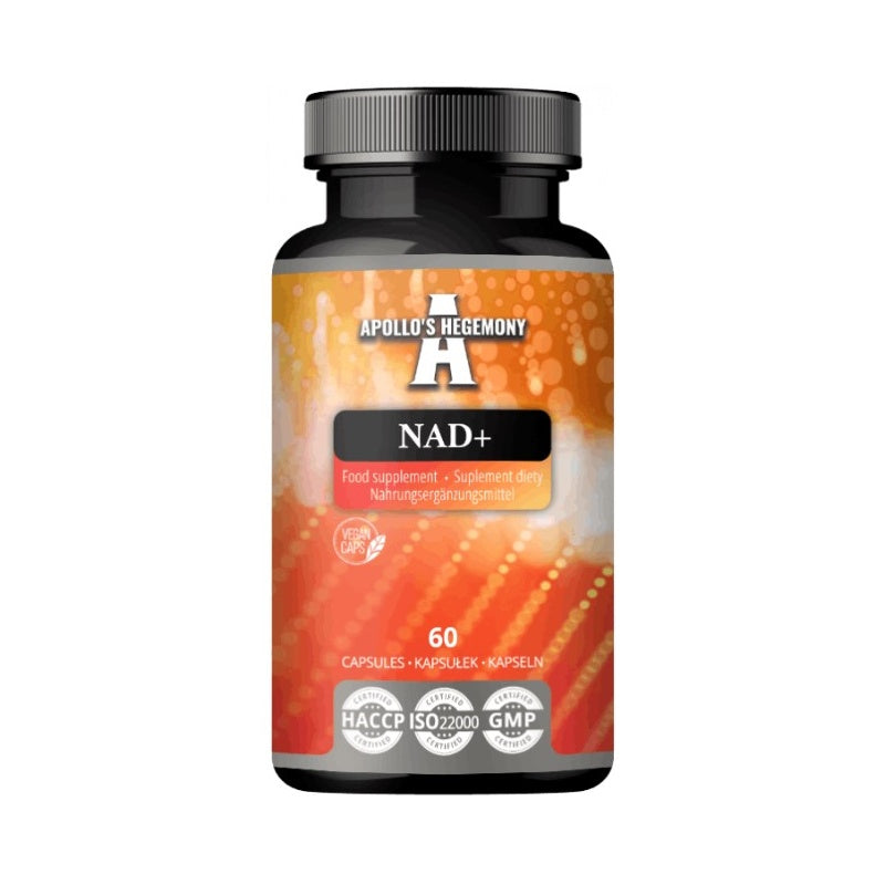 APOLLO'S HEGEMONY NAD+ 60 kapsler (nicotinamid-adenin-dinukleotid)
