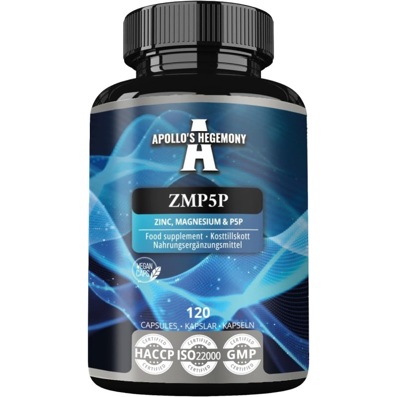 APOLLO´S HEGEMONY ZMP5P 120caps (Magnesium/Zinc Bisglycinate)
