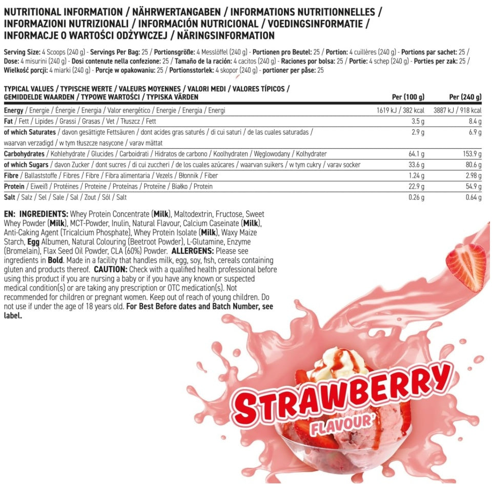 Applied Nutrition Critical Mass - Original 6000g