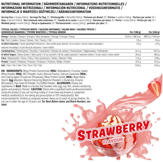 Applied Nutrition Critical Mass - Original 6000g
