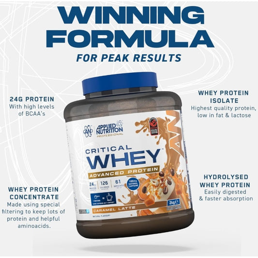Applied Nutrition Critical Whey 2kg Caramel Latte