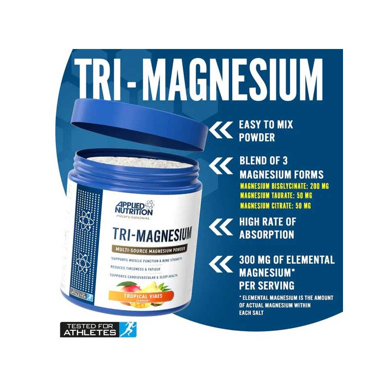 Applied Nutrition Tri-Magnesium 200g Tropical Vibes