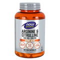 NOW FOODS Arginine 500mg & Citrulline 250mg - 120 Veg. Capsules