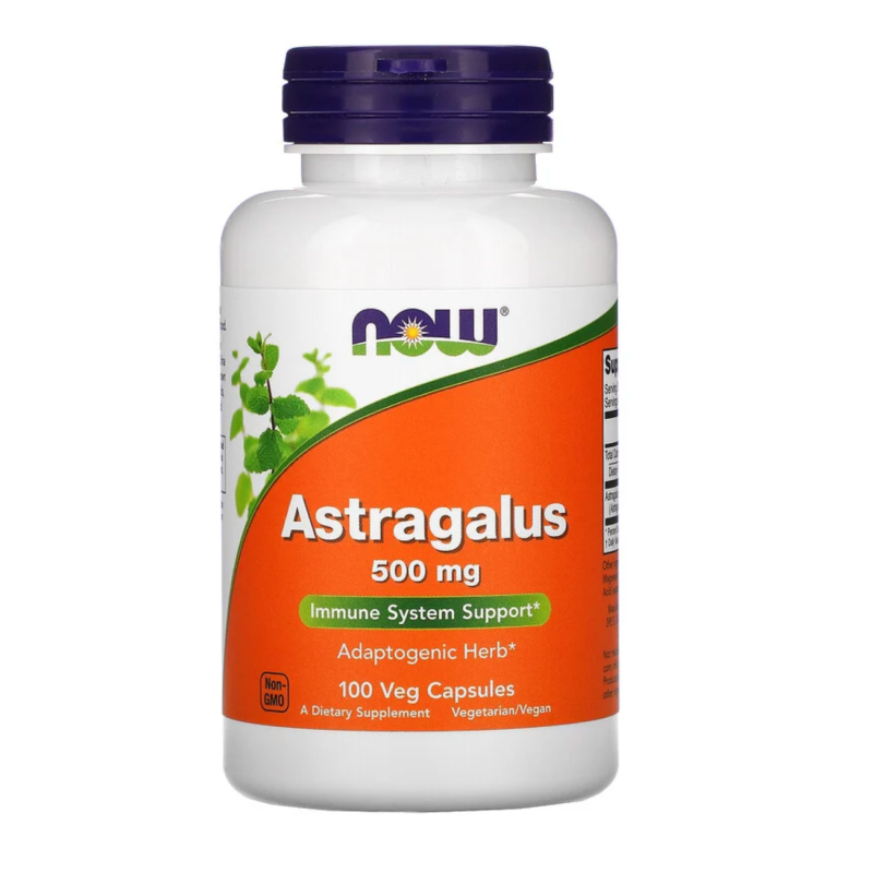 NOW FOODS Astragalus 500 mg - 100 kapsler