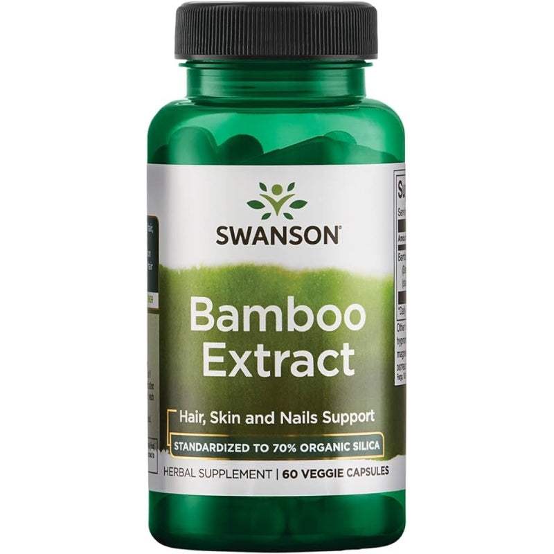 SWANSON Bamboo Extract 60 kapsler