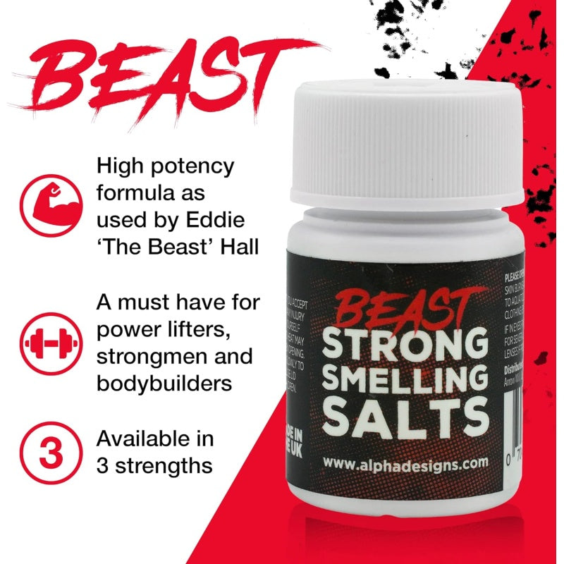 ALPHA DESIGNS Beast Smelling Salts - Strongest