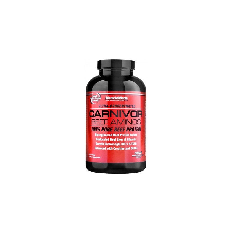 MUSCLEMEDS Carnivor Beef Amino 300tabs