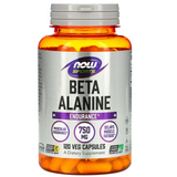 NOW FOODS Beta-Alanin 750 mg - 120 veg. kapsler