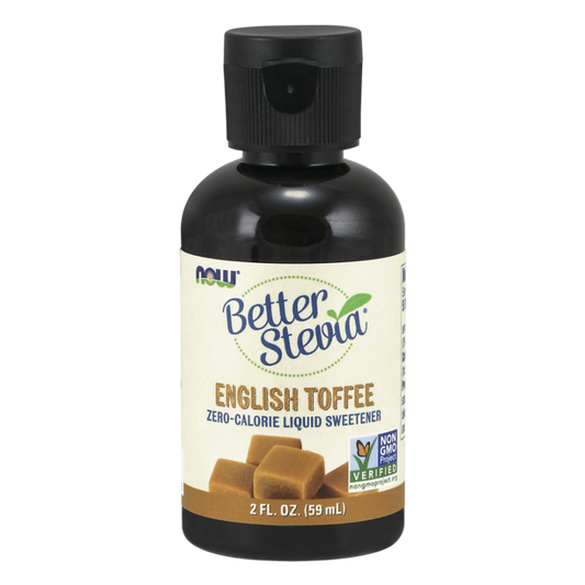 NOW FOODS Better Stevia - Liquid Extract - 60 ml Granatæble Blåbær