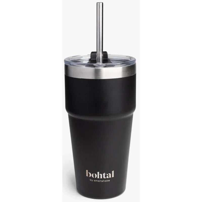 SMARTSHAKE Bøtte Dobbeltisoleret Rejsekrus - 600ml Sort