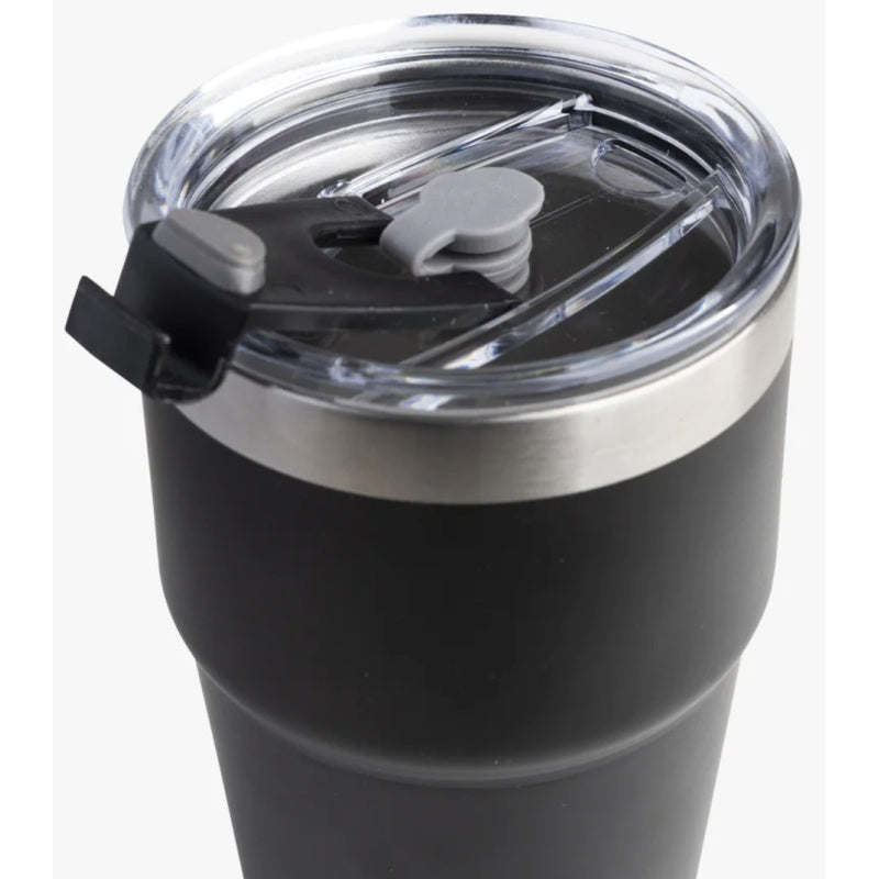 SMARTSHAKE Bøtte Dobbeltisoleret Rejsekrus - 600ml Sort