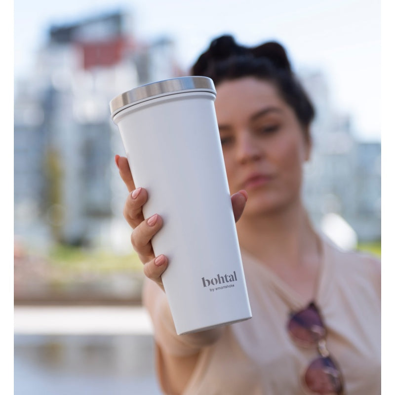 SMARTSHAKE Bohtal Insulated Tumbler - 750 ml White