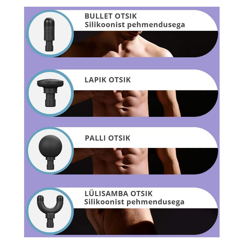 BOOSTER Mini Electric Muscle Massage Gun Pocket