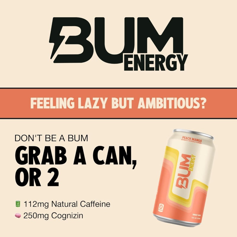 BUM Energy 330ml Cherry Frost
