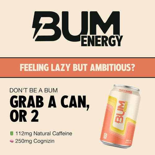 BUM Energy 330ml Cherry Frost