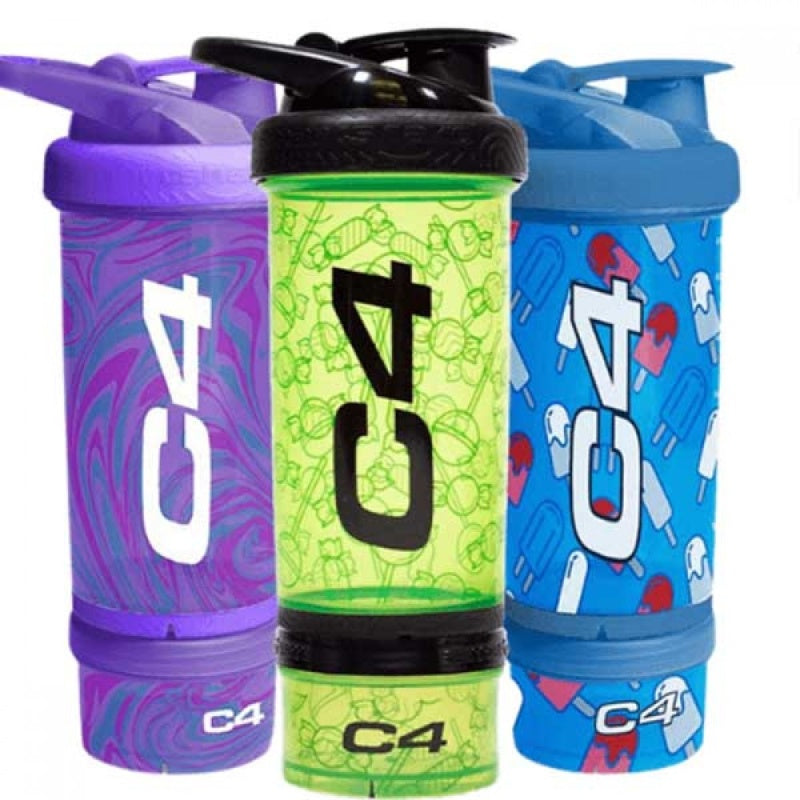 C4 Smartshake Shaker 750ml Blå