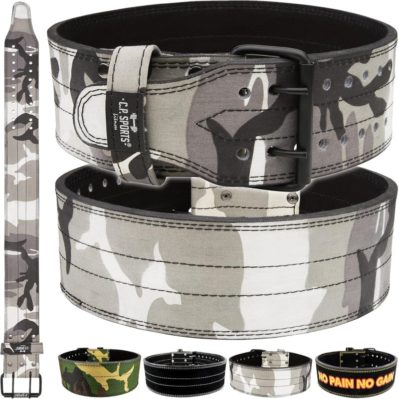 CP SPORTS Powerlifting (T8 CAMO GREY) belt