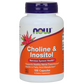 NOW FOODS Cholin og Inositol 500 mg - 100 kapsler