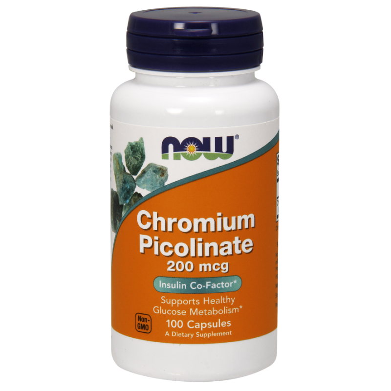 NOW FOODS Chromium Picolinate 200mcg - 100 caps