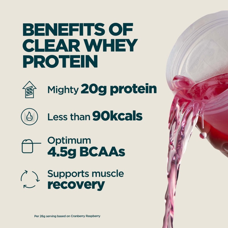 MYPROTEIN Clear Whey Isolate 20 portioner Chupa Chups (jordbær)