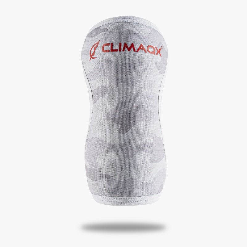 CLIMAQX Knee Sleeves (White Camo) S/M