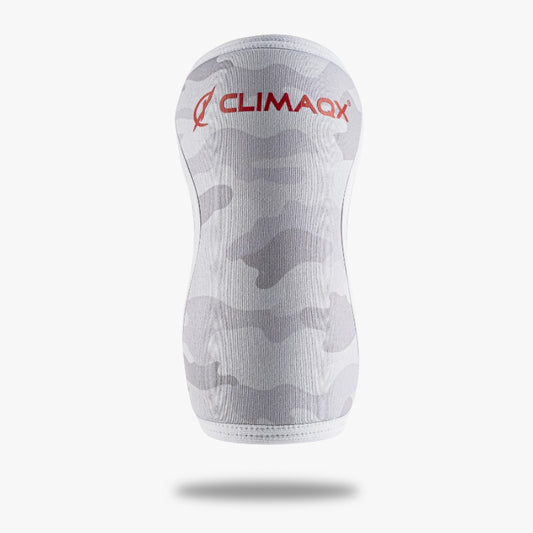 CLIMAQX Knäskydd (White Camo) S/M