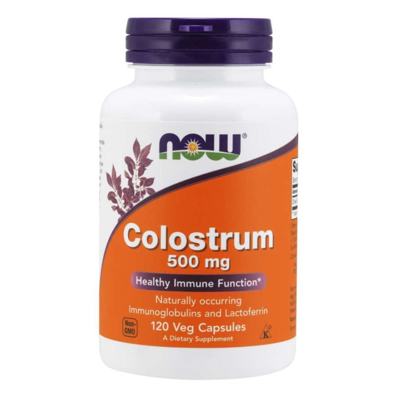NOW FOODS Colostrum 500mg - 120 vcaps