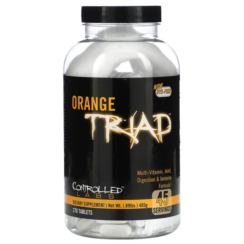 CONTROLLED LABS Orange Triad 270tab (liigestele ka) 3kuuks
