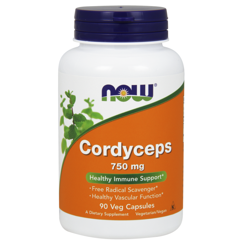 NOW FOODS Cordyceps 750mg - 90 vcaps