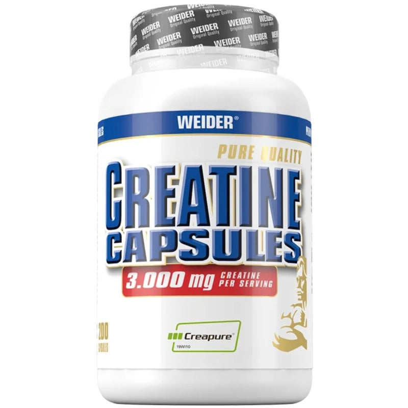 WEIDER Creatine Capsules (Creapure) - 200 caps