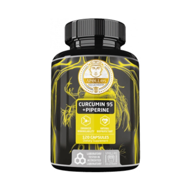 APOLLO´S HEGEMONY Curcumin 95 + Piperine 120 caps.
