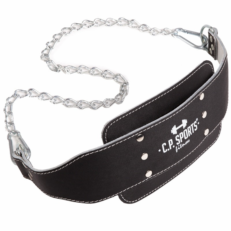 CP SPORTS Leather Dip Belt (G6)