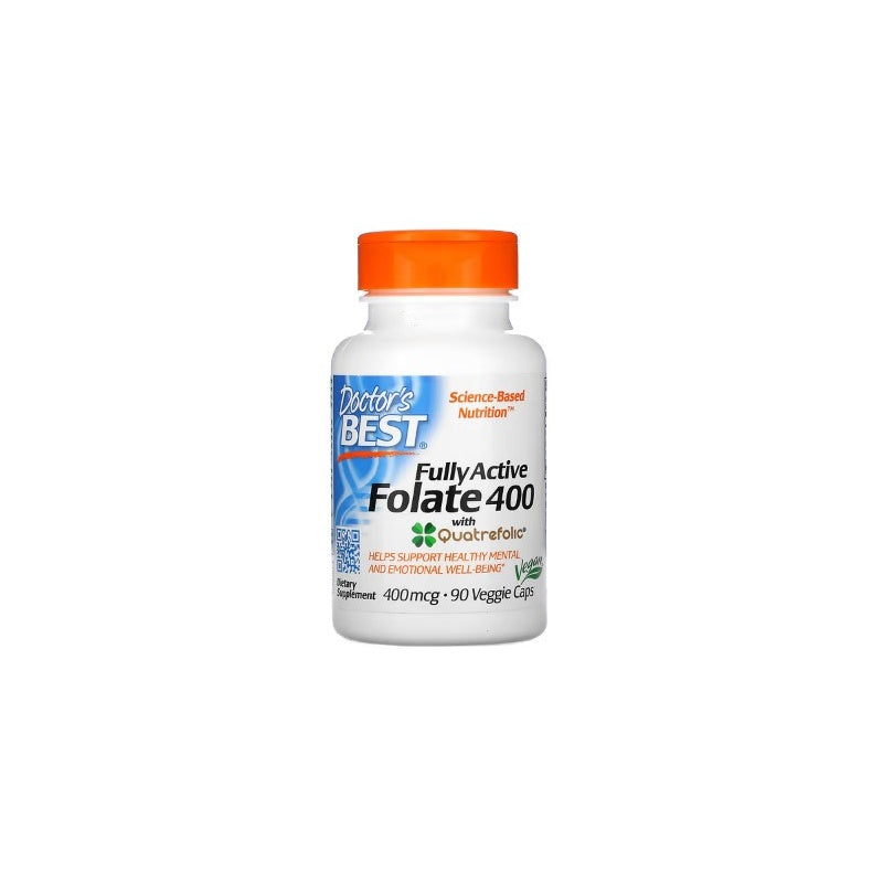 DR´S BEST Folate 400 with Quatrefolic 400mcg - 90 vcaps