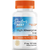 DR´S BEST High Absorption Iron 27mg - 120 tabletter