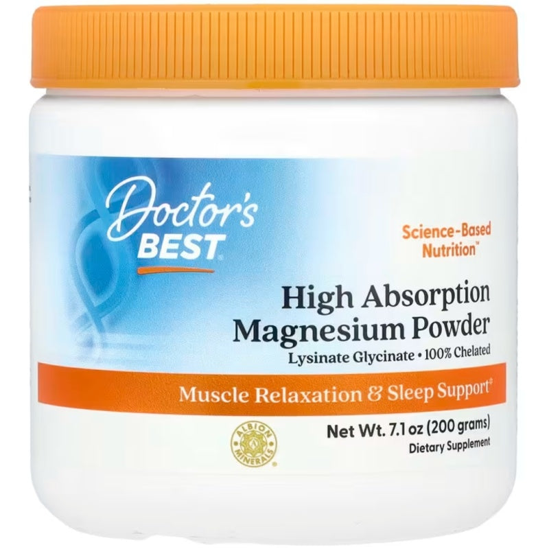DR´S BEST Magnesium High Absorption 100% Chelated 200g