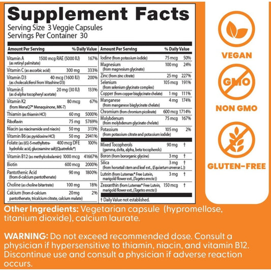 DR´S BEST Multi-Vitamin med Quatrefolic 90vcaps