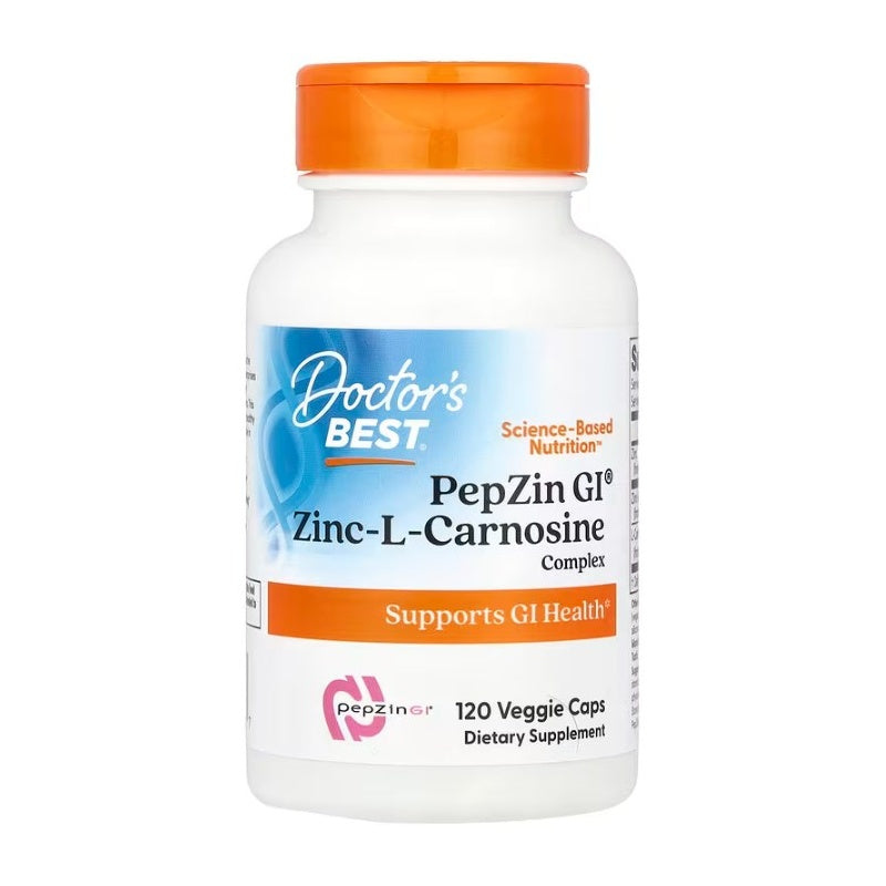 DR´S BEST PepZin GI (Zinc-L-Carnosine) - 120 vcaps
