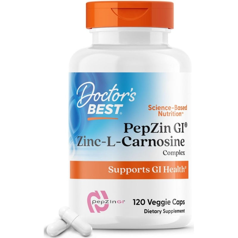 DR´S BEST PepZin GI (Zinc-L-Carnosine) - 120 vcaps