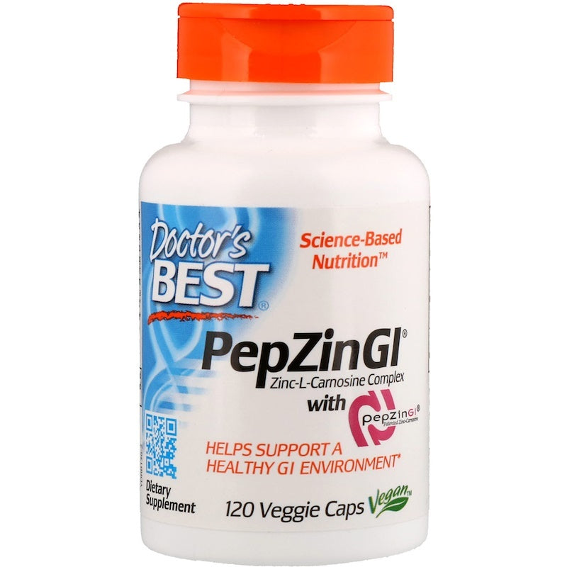 DR´S BEST PepZin GI (Zinc-L-Carnosine) - 120 vcaps