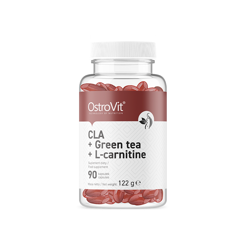 OstroVit CLA + Grøn Te + L-carnitin 90kaps