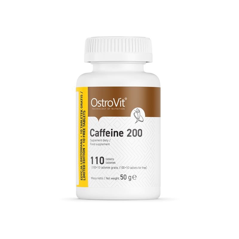 OstroVit Caffeine 200 - 200 tabs