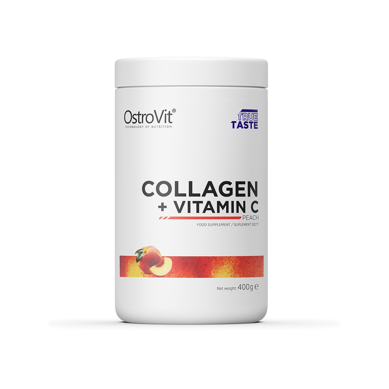 OstroVit Collagen + Vitamin C 400g Raspberry Lemonade with Mint