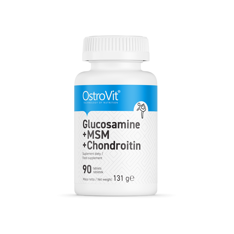 OstroVit Glucosamine+MSM+Chondroitin+Vitamin C 90 tabs