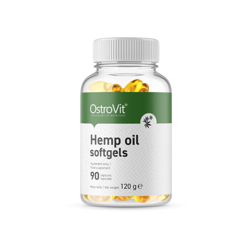OstroVit Hemp Oil softgels 90 caps