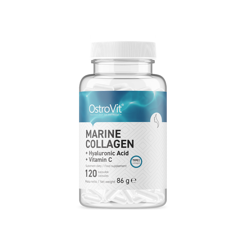 OstroVit Marine Collagen with Hyaluronic Acid 120caps