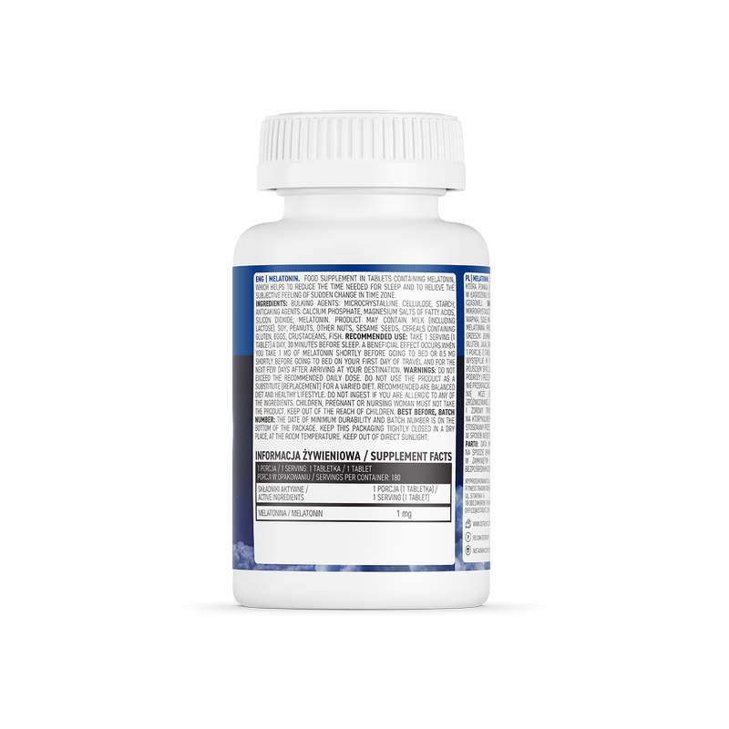 OstroVit Melatonin 180 tabletter