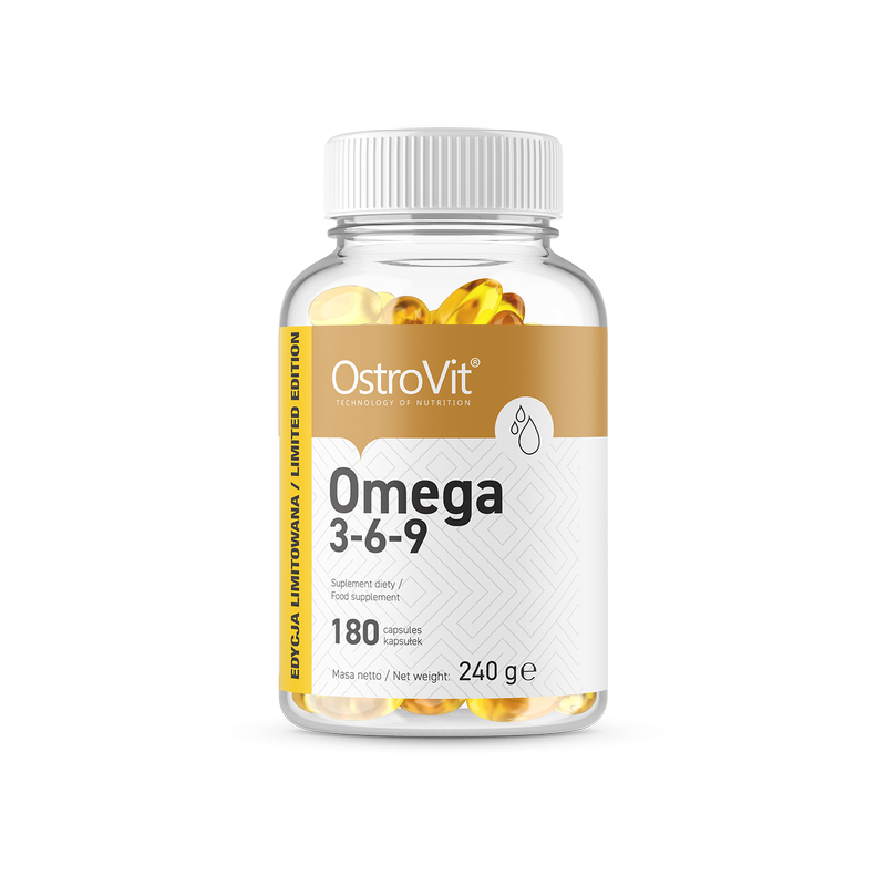 OstroVit Omega 3-6-9 180 kaps.