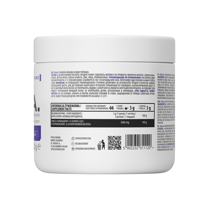 OstroVit Pure DAA 200g