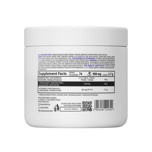 OstroVit Magnesium Citrate 200g