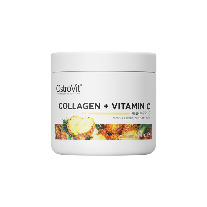 OstroVit Collagen + Vitamin C 200g Cola med rom